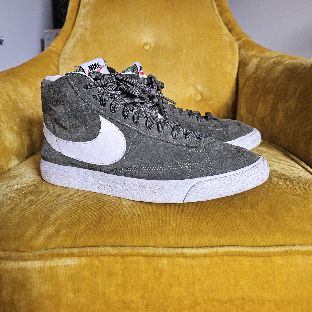 Nike Blazers suede olive men's 9
